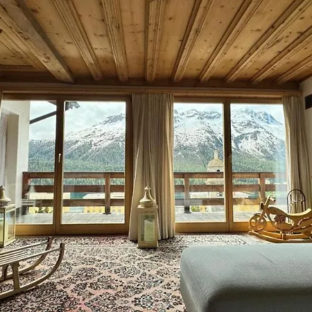 Lägenhet Wonderful 3bdr With Fantastic View St. Moritz